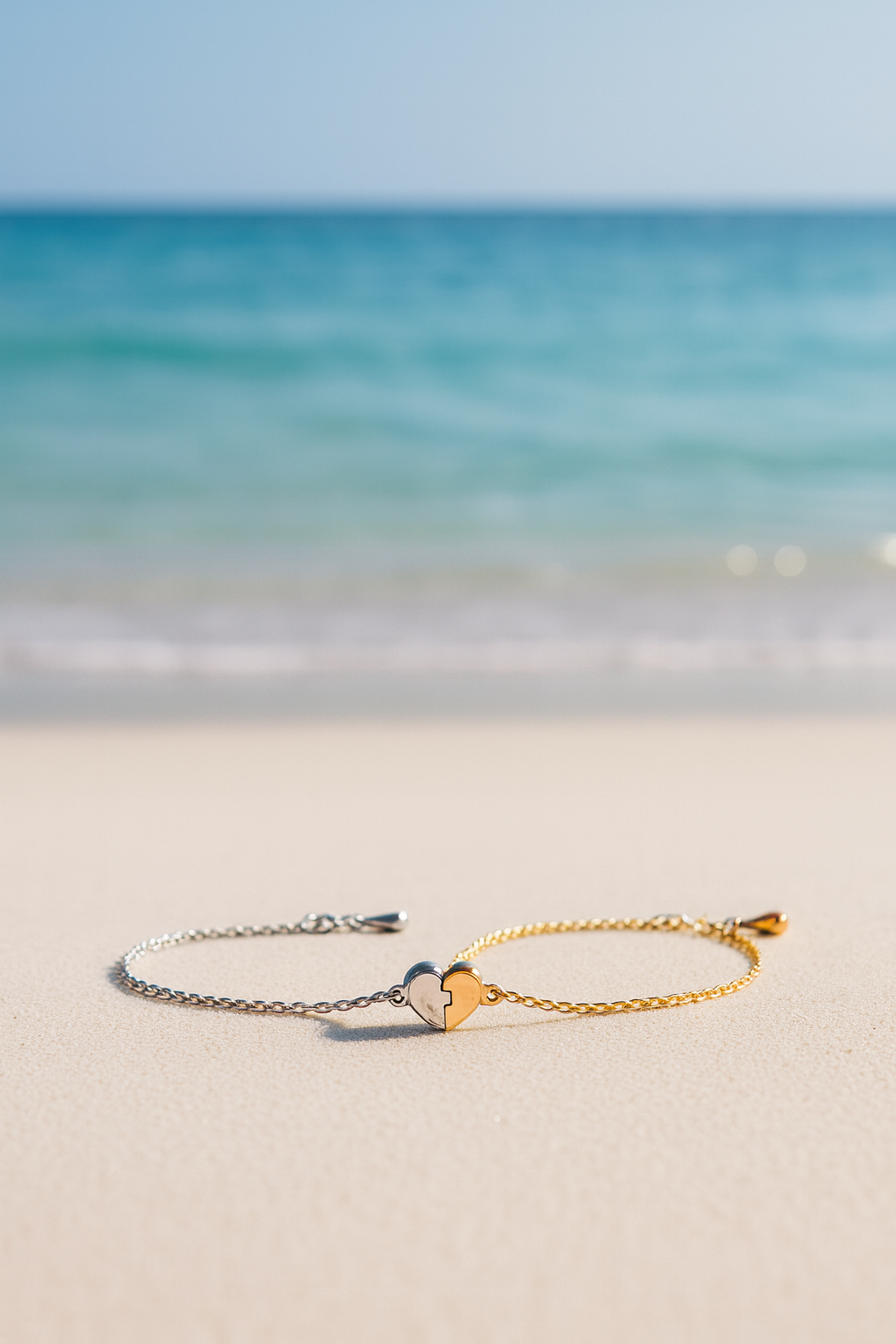 Bracelet Duo Magnétique – Lien du Cœur