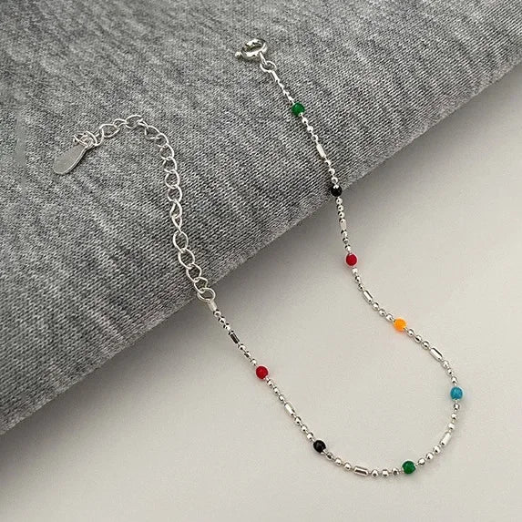 Bracelet Perles Colorées