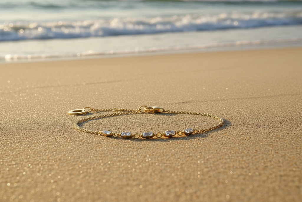 Bracelet Élégance Moderne océan