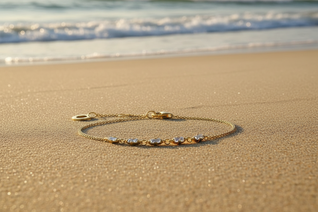 Bracelet Élégance Moderne océan